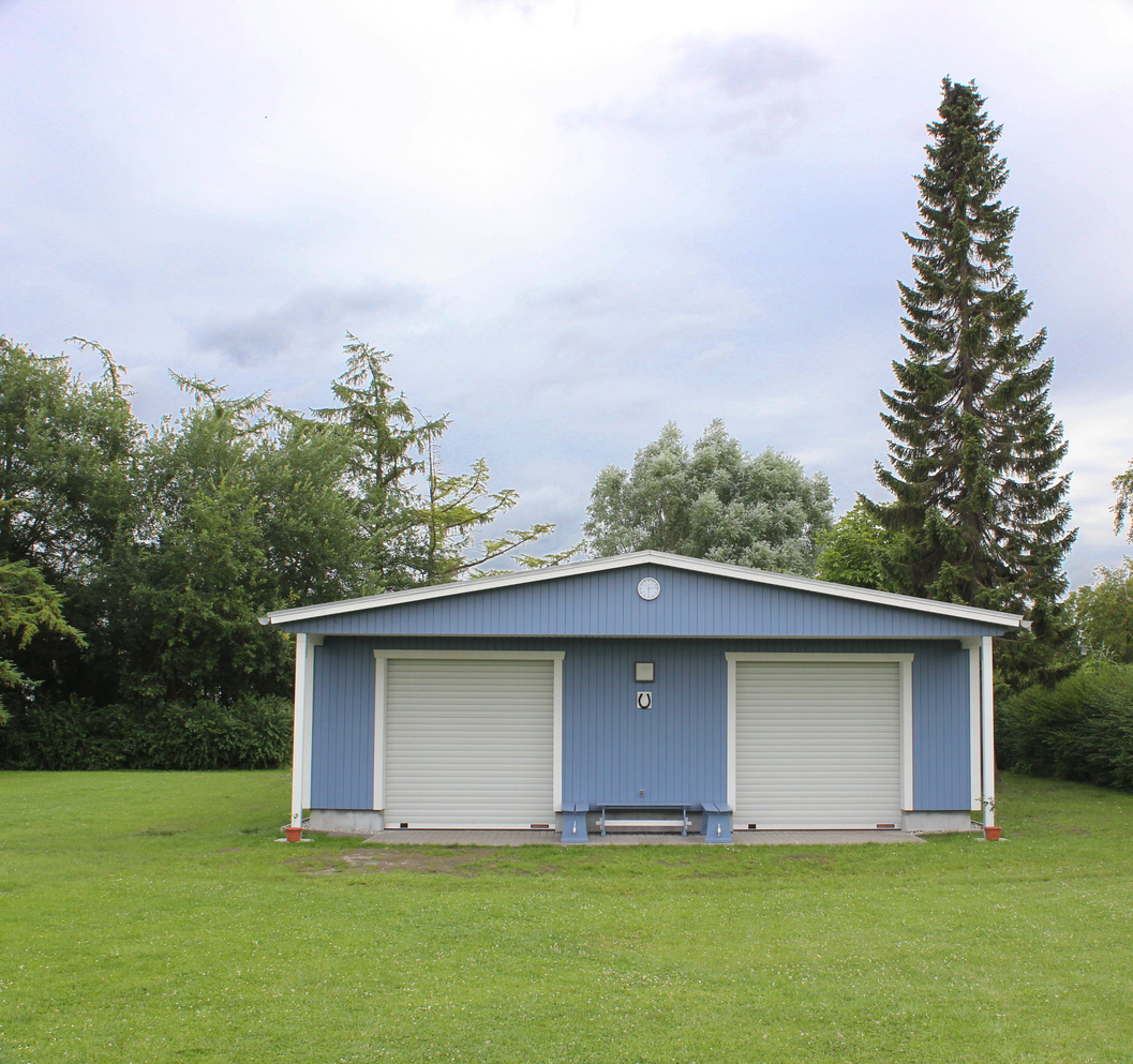 Sports clubrooms in an unsafe location