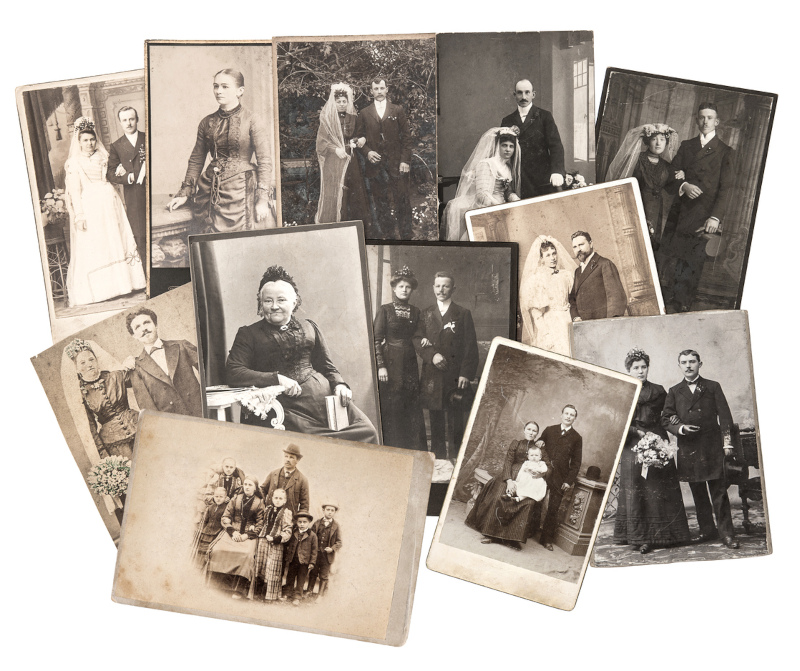 familiy heirloom photos requiring storage