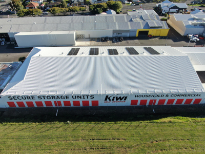 Newlands facility solar panel installation