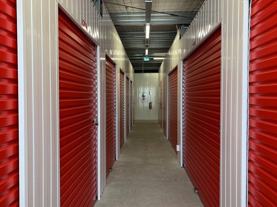 storage unit door